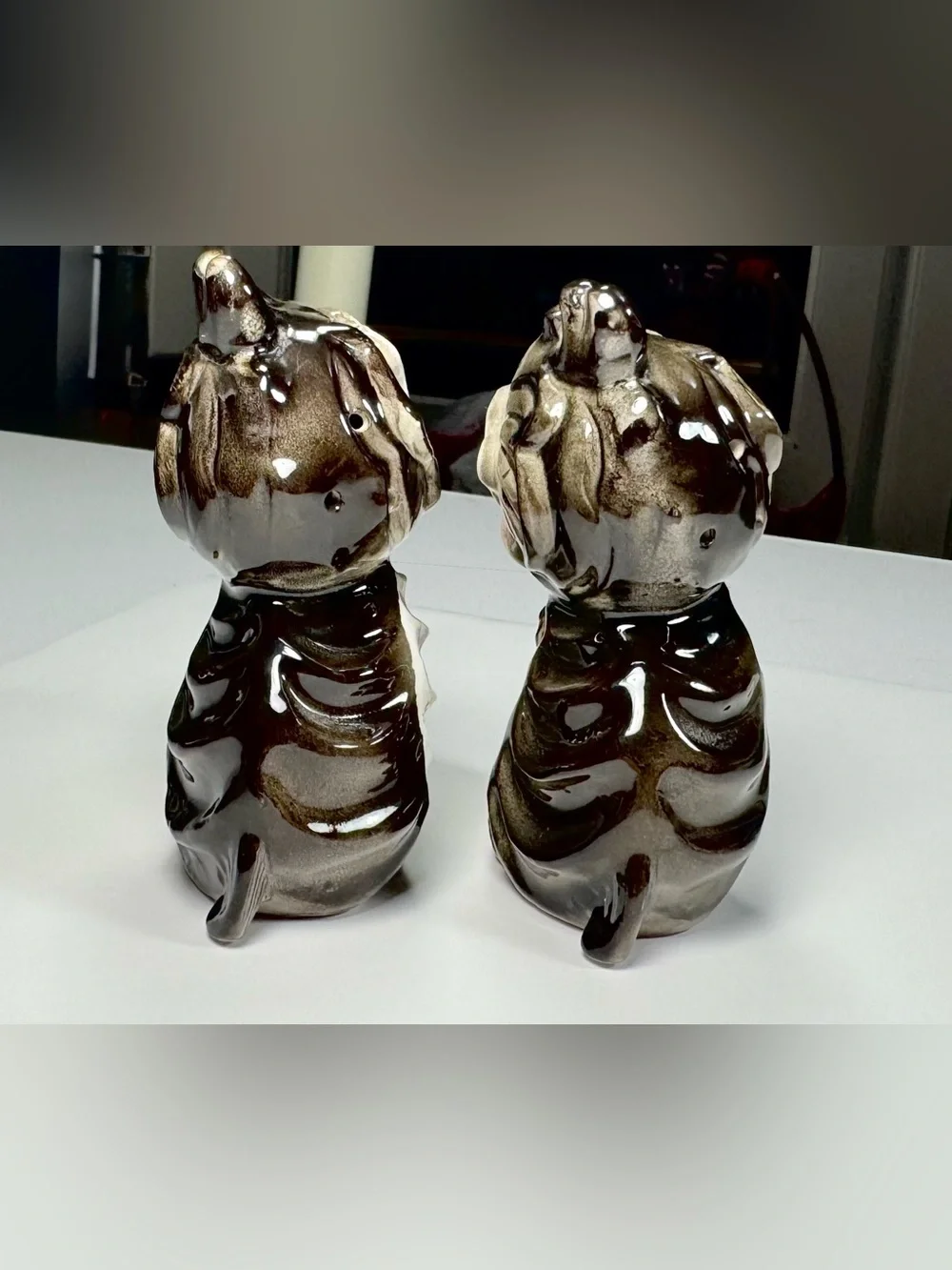Very Rare 50s Era Anthropomorphic Artmark (?) Seahorses Salt & Pepper Shaker Set